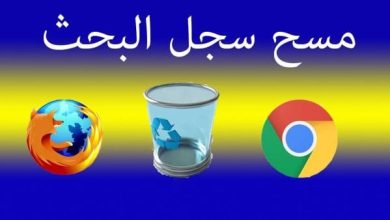حذف عمليات البحث ونشاطات التصفح: خطوات بسيطة لحماية خصوصيتك وتعزيز أمانك على الإنترنت! 2 السجل